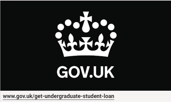 Screenshot of government undergraduate student loan website